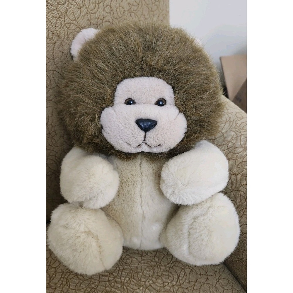 1985 Vintage Rorie 24K Polar‎ Puff Special Effects Lion 10" Plush